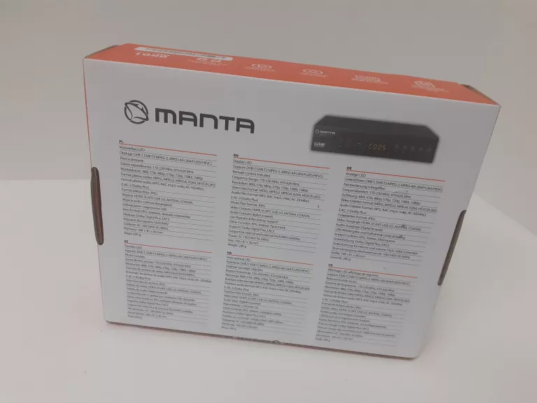 DEKODER MANTA DVBT019
