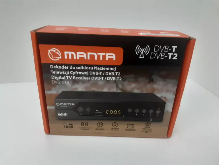 DEKODER MANTA DVBT019