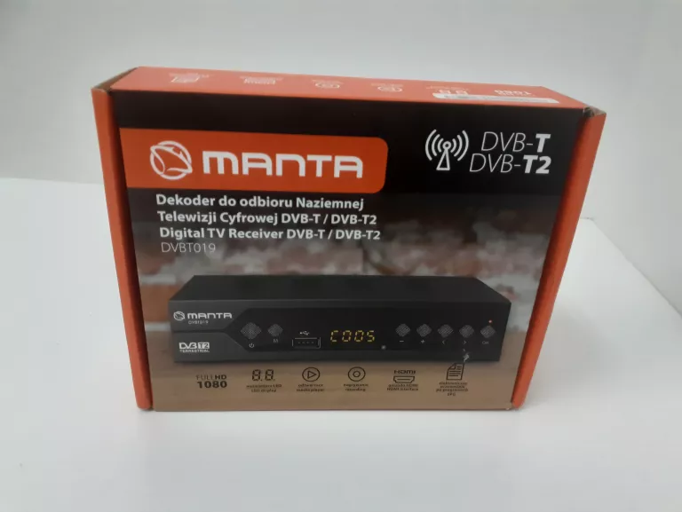 DEKODER MANTA DVBT019