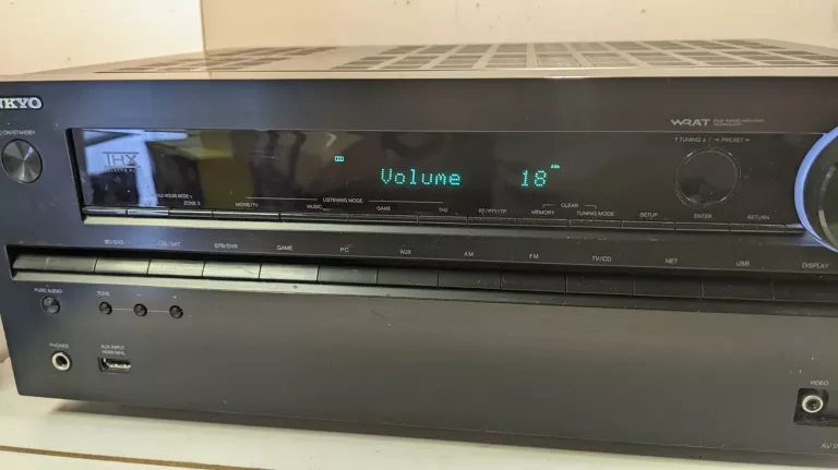 AMPLITUNER 7.2 ONKYO TX-NR616 * BRAK DŹWIĘKU