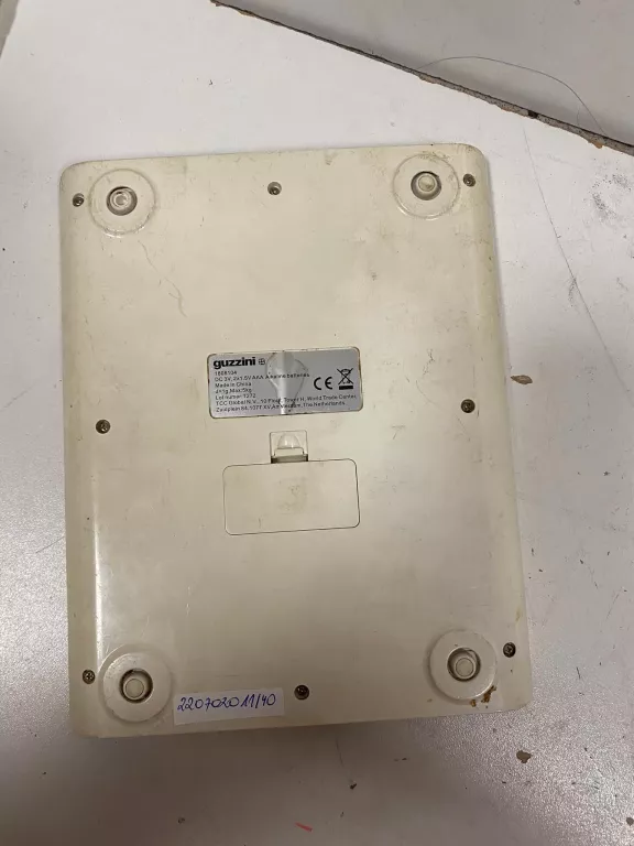 WAGA KUCHENNA GUZZINI, WYŚWIETLACZ LCD, MAX 5 KG