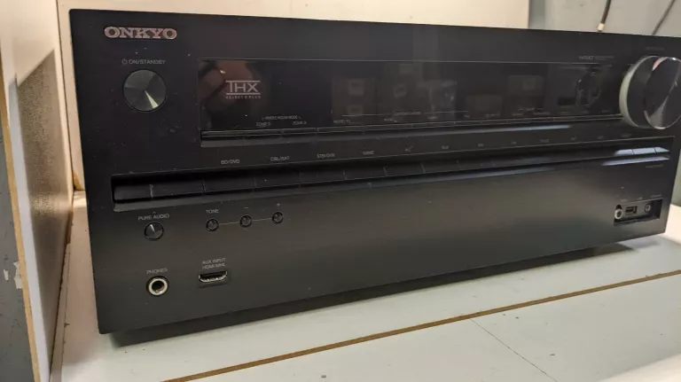 AMPLITUNER 7.2 ONKYO TX-NR616 * BRAK DŹWIĘKU