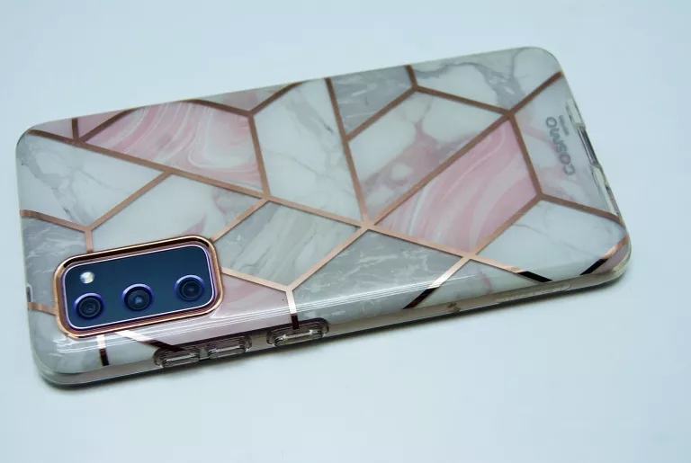 TELEFON SAMSUNG S20FE RÓŻOWY + OBUDOWA 360