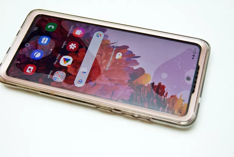 TELEFON SAMSUNG S20FE RÓŻOWY + OBUDOWA 360