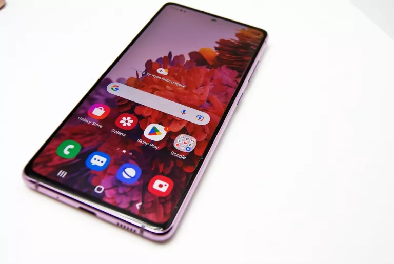 TELEFON SAMSUNG S20FE RÓŻOWY + OBUDOWA 360