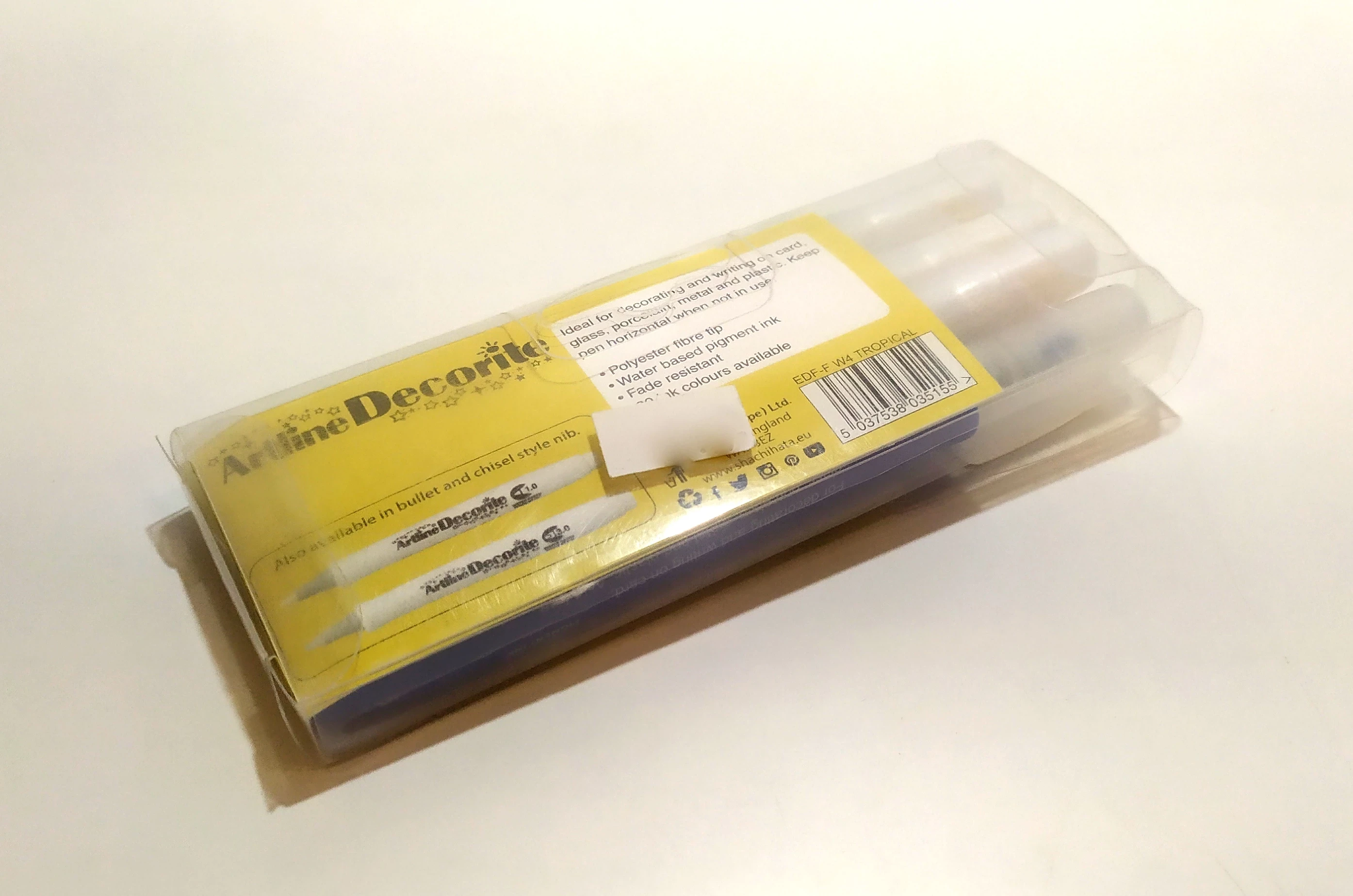 markery-pedzelkowe-artline-decorite-tropical-tones-stan-powystawowy