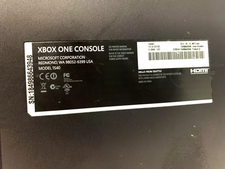 XBOX ONE 1540