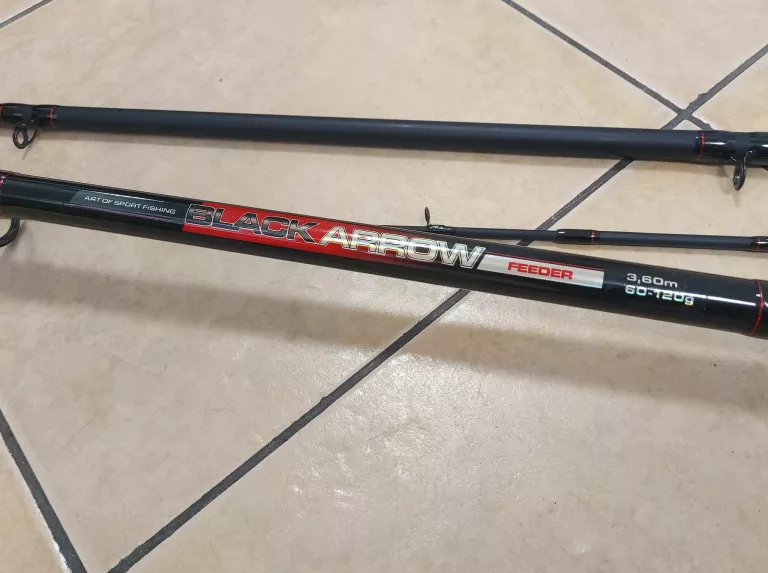 JAXON WĘDKA BLACK ARROW FEEDER 3,6 M 60-120 G-