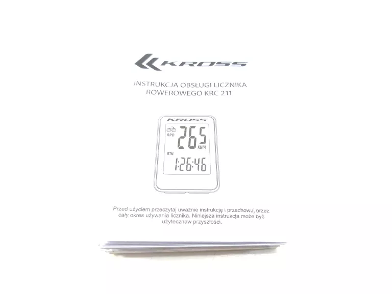LICZNIK ROWEROWY KROSS KRC 211