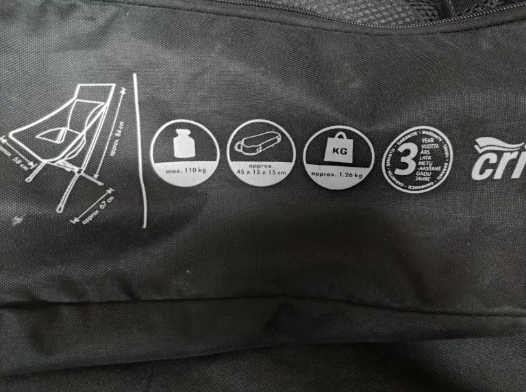 krzeselko-kempingowe-crivit-stan-uzywany