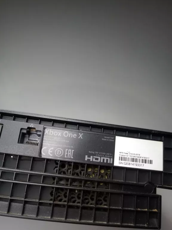 KONSOLA XBOX ONE X 1787