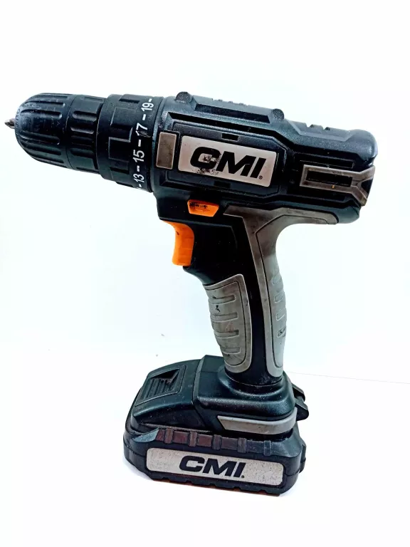 cmi-wiertarko-wkretarka-akumulatorowa-20v-2-x-aku-stan-uzywany
