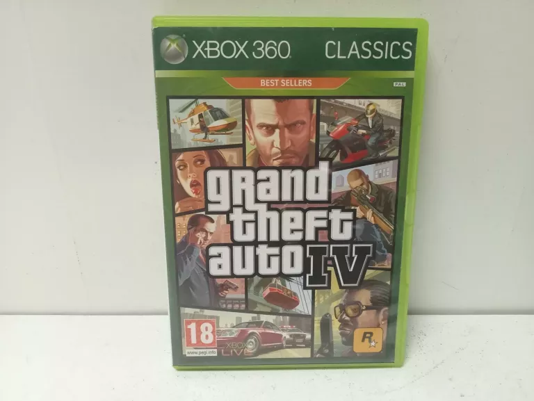 GRA XBOX 360 GTA IV