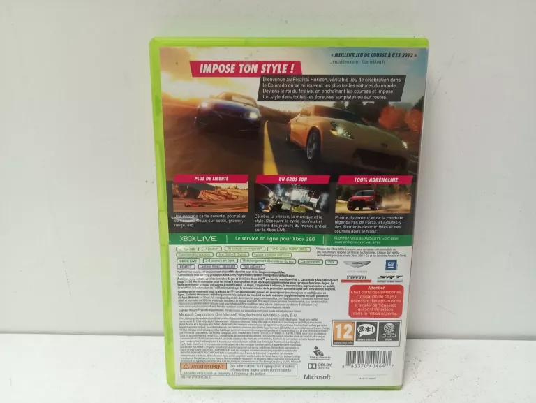 GRA XBOX 360 FORZA HORIZON