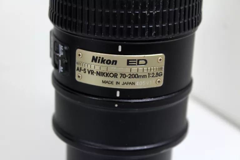 OBIEKTYW NIKON ED AF-S VR-NIKKOR 70-200MM F/2.8G