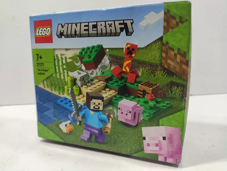LEGO MINECRAFT 21177 ZASADZKA CREEPERA