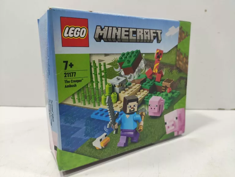 LEGO MINECRAFT 21177 ZASADZKA CREEPERA