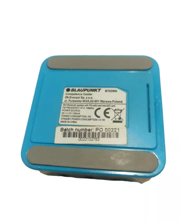 GLOSNIK BEZPRZEWODOWY BLAUPUNKT BT02WH
