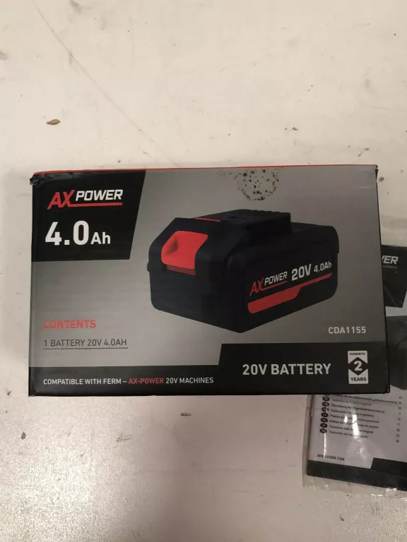 AKUMULATOR AXPOWER AX POWER 4.0AH 20V FERM 20 V 4