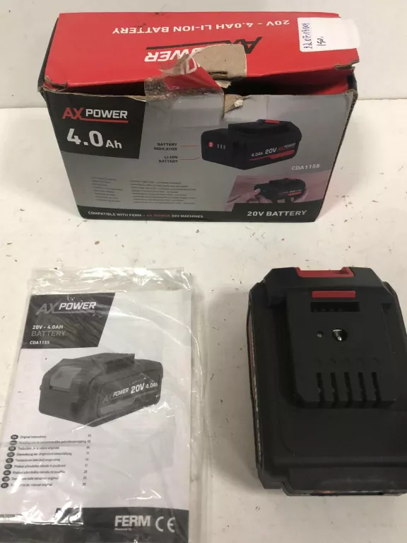 AKUMULATOR AXPOWER AX POWER 4.0AH 20V FERM 20 V 4