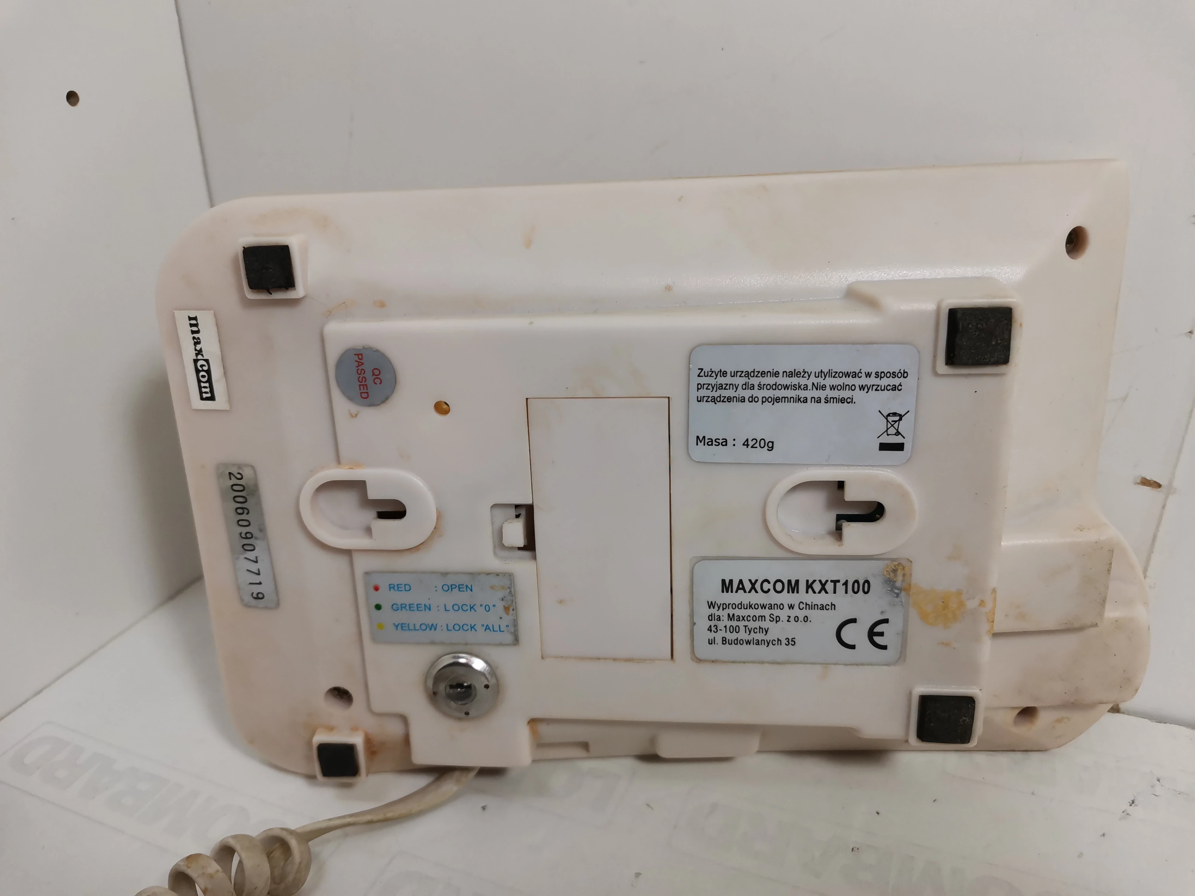 telefon-stacjonarny-maxcom-kxt100-ean-gtin-5907446724000