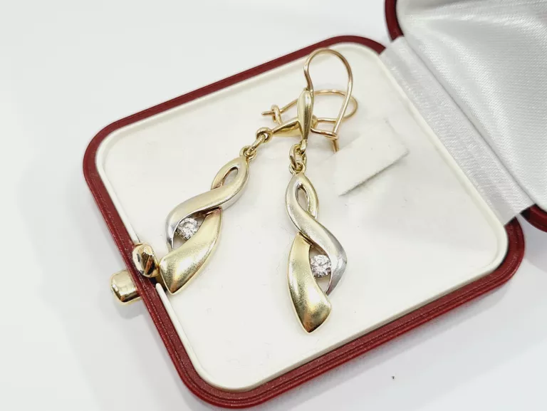 wiszace-zlote-kolczyki-585-stan-uzywany