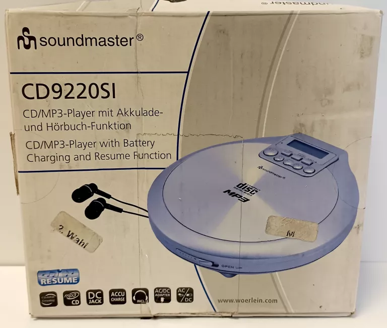 ODTWARZACZ CD SOUNDMASTER CD9220