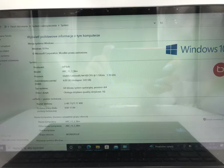LAPTOP TECHBITE ARC 13.3 SLIM,