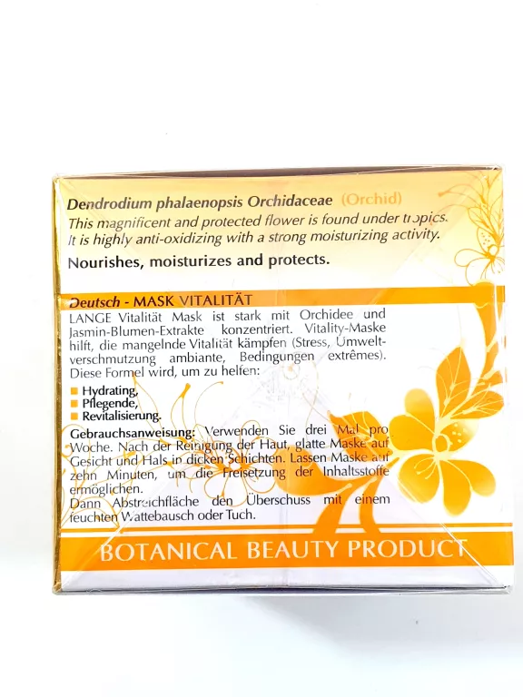 MASKA LANGE PARIS VITALITY NOURISHING MASK