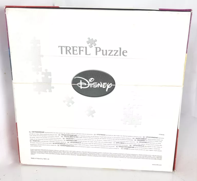 puzzle-trefl-disney-ksiezniczki-stan-uzywany