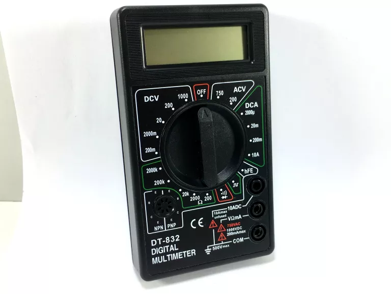 MULTIMETR MIERNIK CYFROWY DT-832