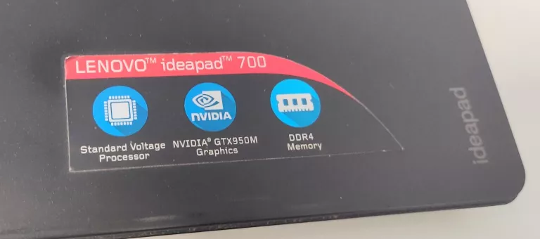 LAPTOP LENOVO IDEAPAD 700 I7 1TB HDD 8GB RAM