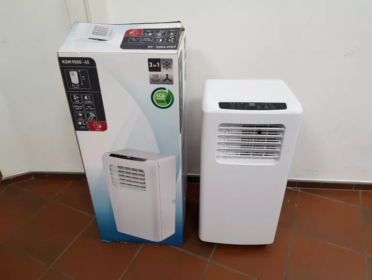 KLIMATYZATOR PRZENOŚNY 9000 BTU 2600W KOMPLET