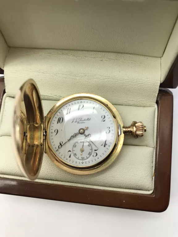 ZŁOTY ZEGAREK J.J. BADOLLET GENEVE 23,92/585