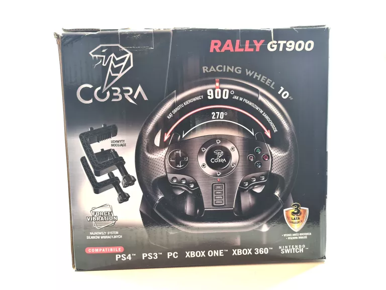 KIEROWNICA QSMART GT900 RALLY PRO MAX KOMPLET