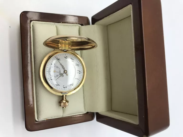 ZŁOTY ZEGAREK J.J. BADOLLET GENEVE 23,92/585