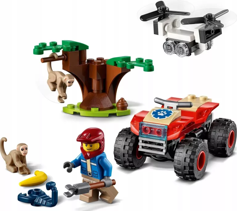 LEGO CITY 60300 WILDLIFE QUAD RATOWNIK.