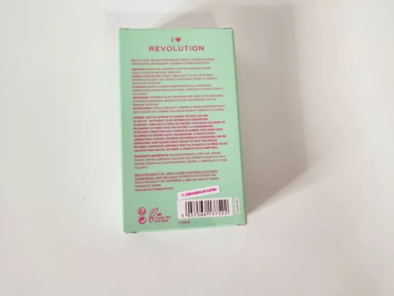 CZEKOLADKA DO KĄPIELI REVOLUTION MINT BAR FIZZER