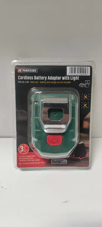 ADAPTER DO BATERII PARKSIDE 2X USB LAMPKA