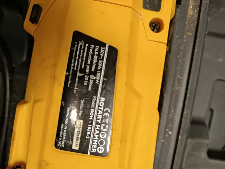MŁOTOWIERTARKA MSW BOH-1050-2 WALIZKA