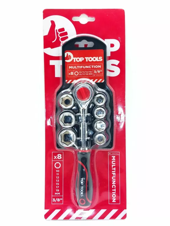 KLUCZE NASADOWE MULTIFUNCTION TOP TOOLS