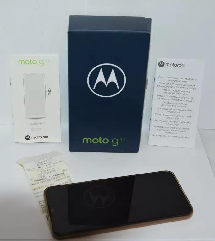 TELEFON MOTOROLA MOTO G30 6/128GB DARK PEARL