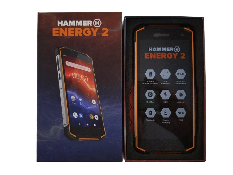 AtFoliX 3x Película Protectora Para MyPhone Hammer Energy 2 Transparente