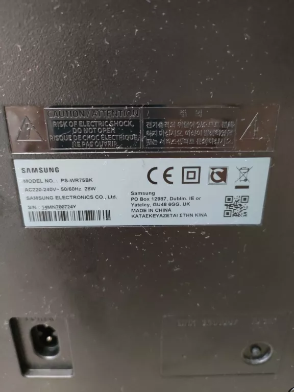 SOUNDBAR SAMSUNG HW-Q900T + PILOT