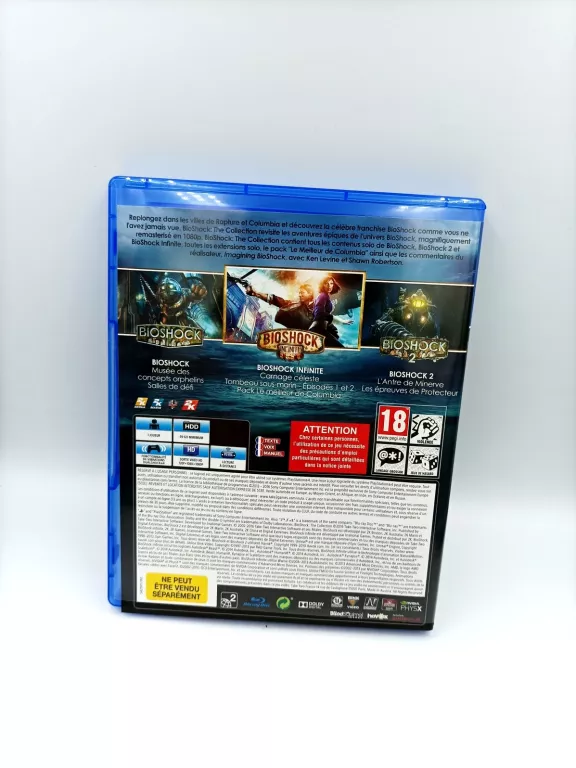 GRA BIOSHOCK COLLECTION 2 PŁYTY PS4