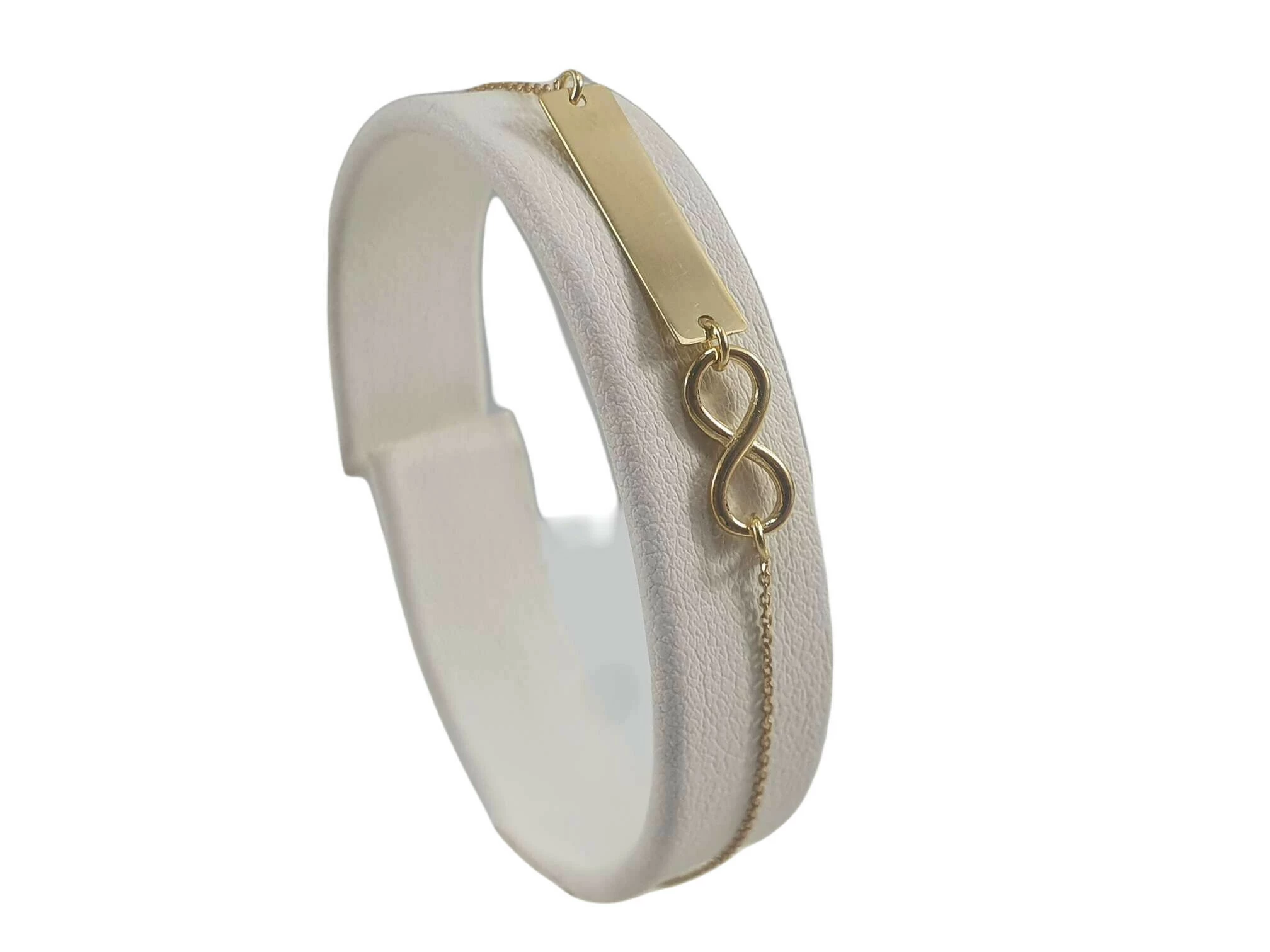 nowa-zlota-bransoletka-infinity-p585-126g-19cm-dabrowskiego-493-poznan-ska-x