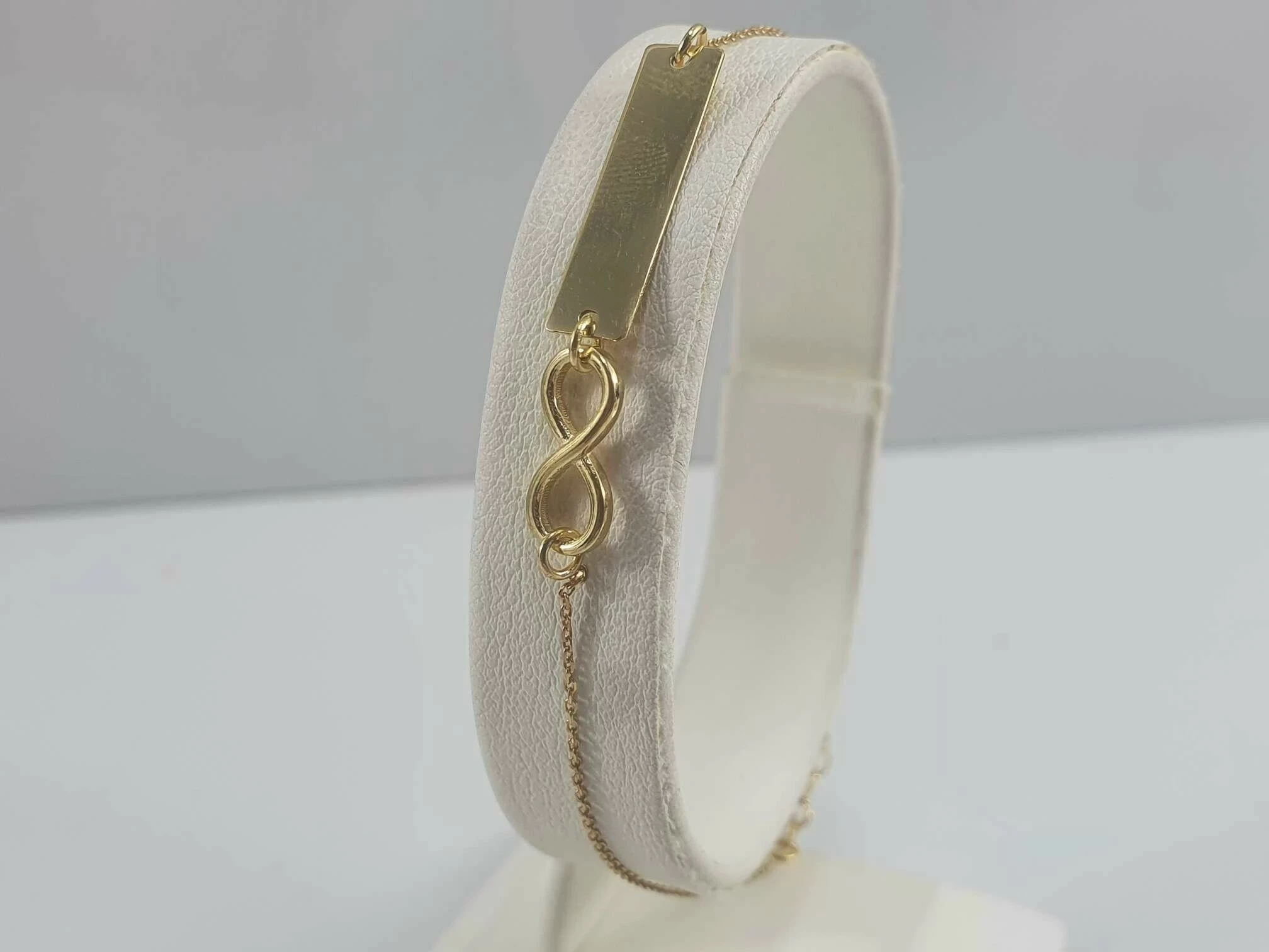 nowa-zlota-bransoletka-infinity-p585-126g-19cm-ean-gtin-5901050622189