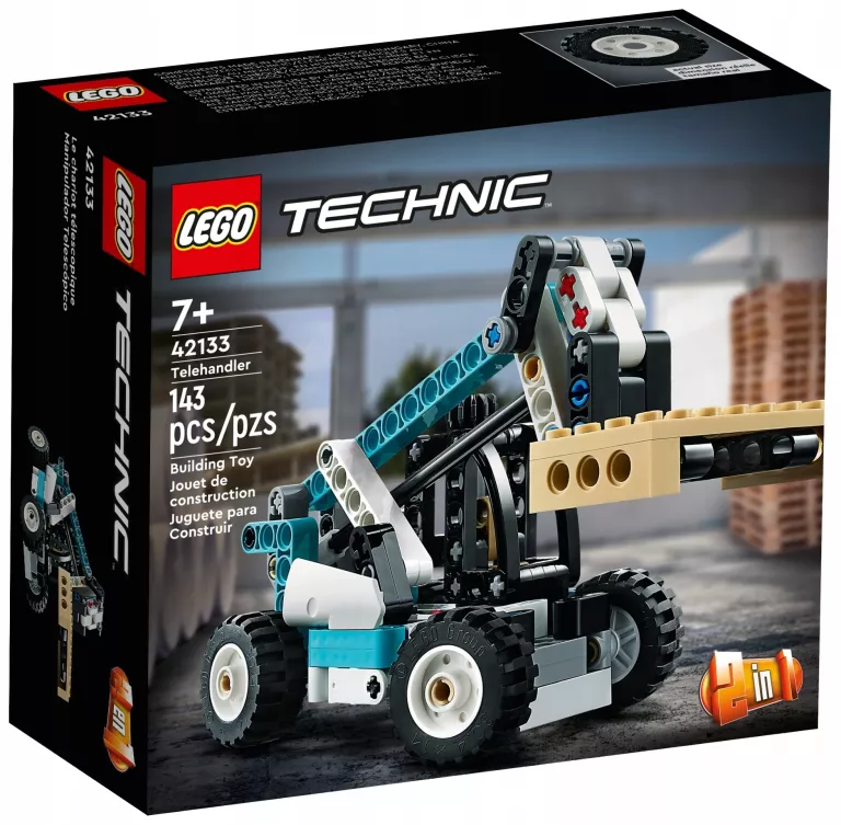 LEGO TECHNICS 42133 ŁADOWARKA DŹWIG WÓZ PODNOŚNIK