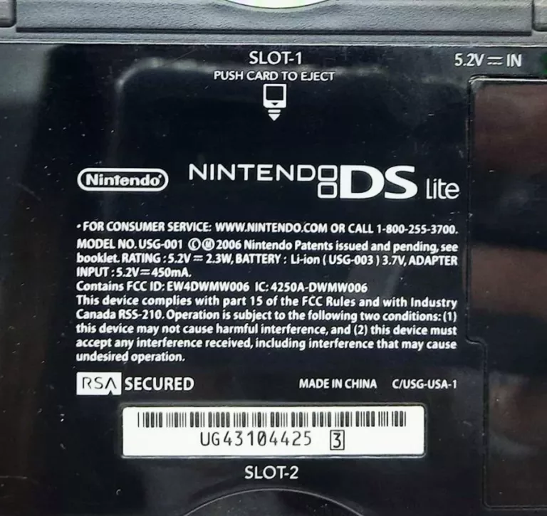 KONSOLA NINTENDO DS LITE