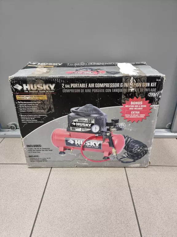 Husky whisper cheap 68 air compressor